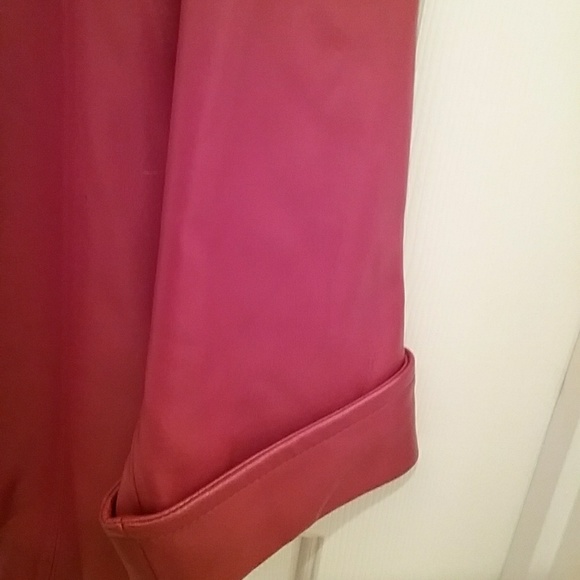 Valerie Stevens Genuine Leather 3/4 coat #63C - Picture 4 of 4